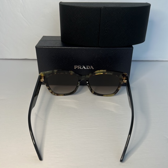 New - Prada Sunglasses Prada PR 23 XSF Black/Havana Media - Picture 7 of 14